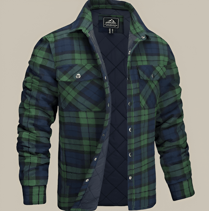 David | Stylish Plaid Men's Jacket