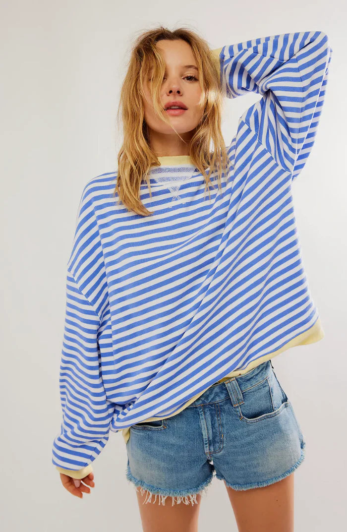 Avery | Loose Fit Striped Top