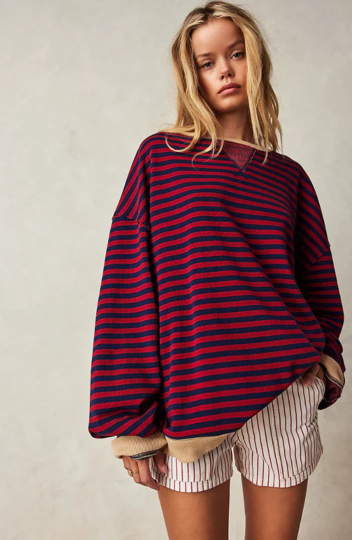 Avery | Loose Fit Striped Top