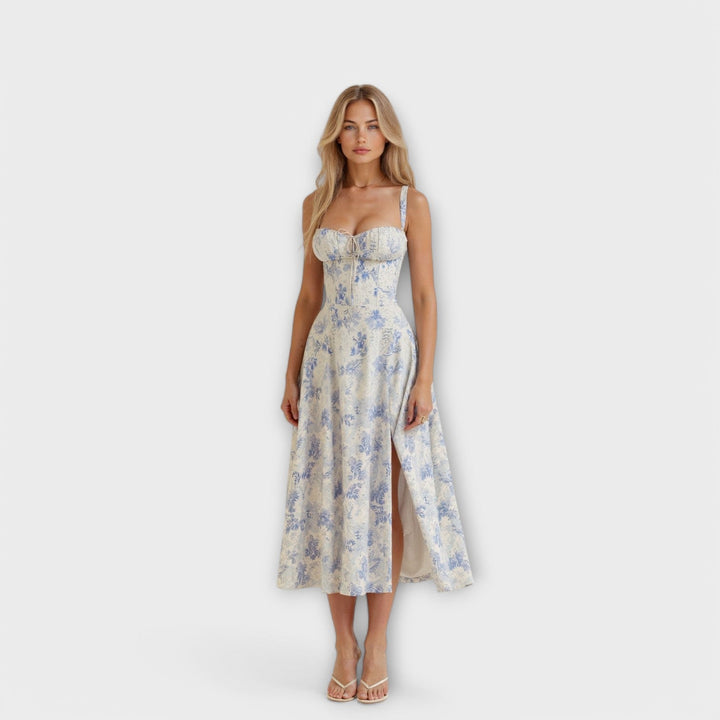 Kiana | Corset Midi Dress