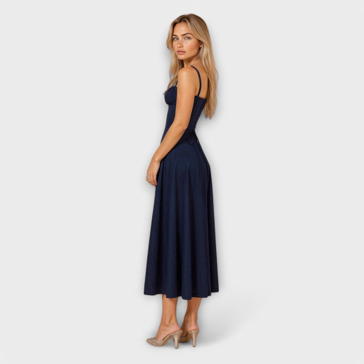 Kiana | Corset Midi Dress
