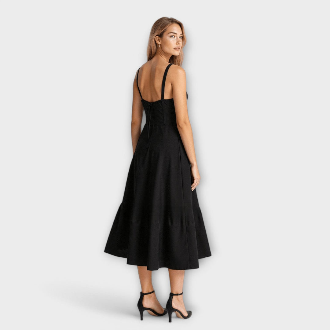 Kiana | Corset Midi Dress