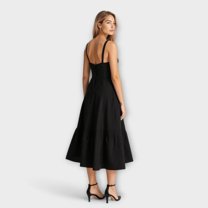 Kiana | Corset Midi Dress