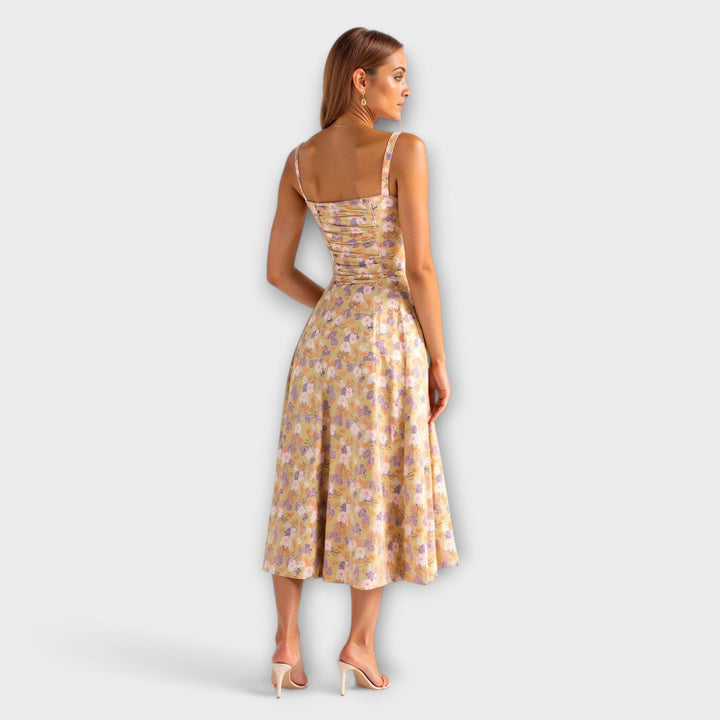 Kiana | Corset Midi Dress