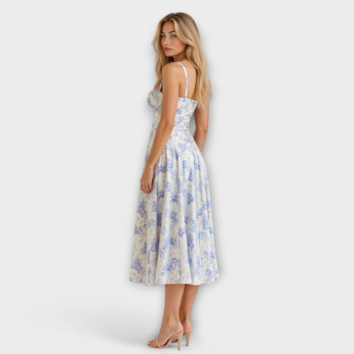 Kiana | Corset Midi Dress