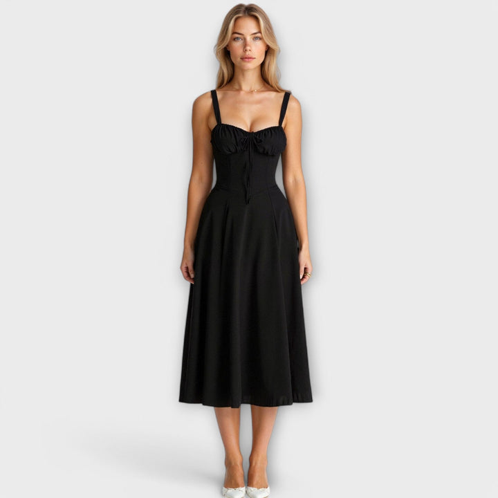 Kiana | Corset Midi Dress