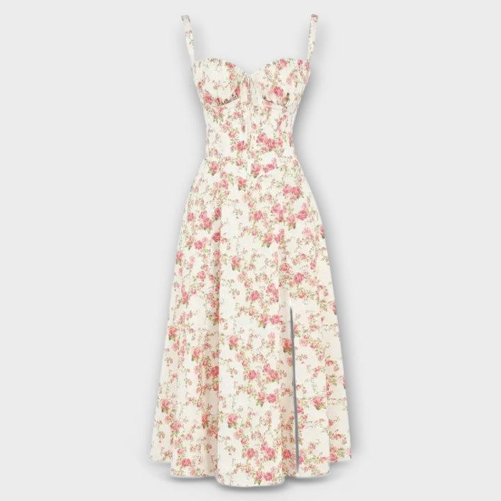 Kiana | Corset Midi Dress