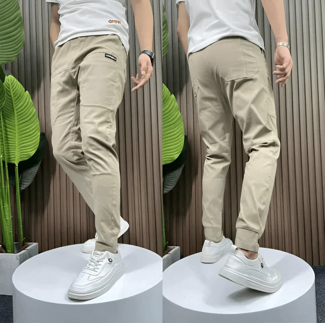 Thomas | Elastic Cargo Pants