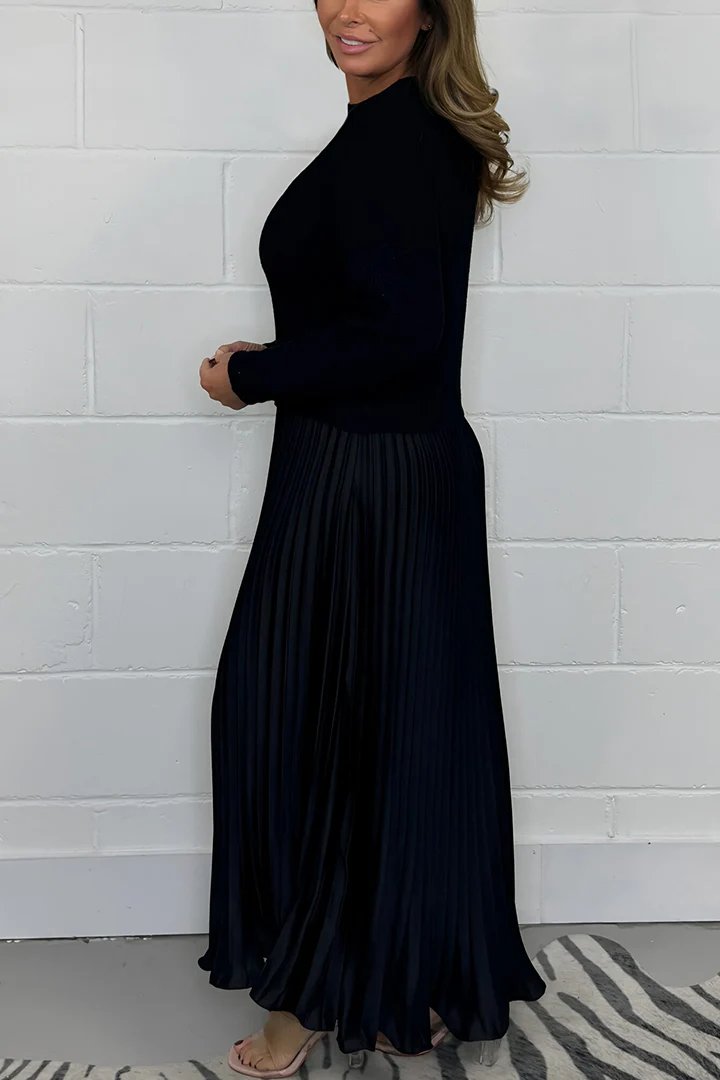 Ambre | Chic Sweater & Pleated Skirt Set